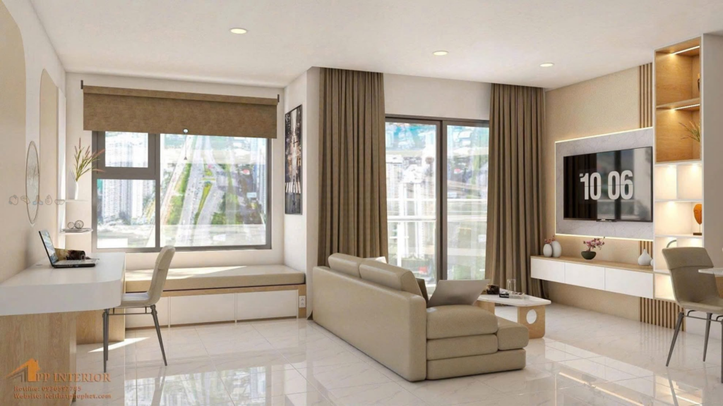 Căn hộ 2PN Tam Hiệp, Biên Hòa, full nội thất